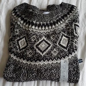 Old Navy knit winter sweater - size large